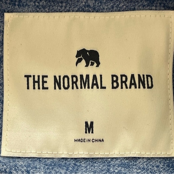 The Normal Brand Brightside Wool Blend Flannel Lined Workwear Jacket outdoor - Picture 8 of 11